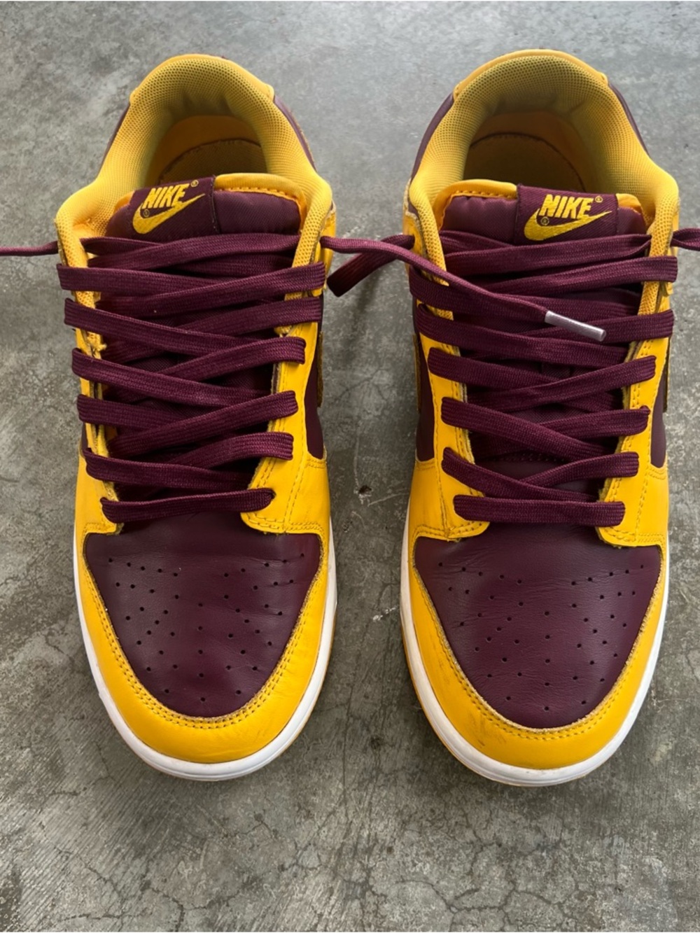 Nike Dunk Low Arizona State ASU Retro Sneakers Men’s Size 8.5 - Picture 5 of 11
